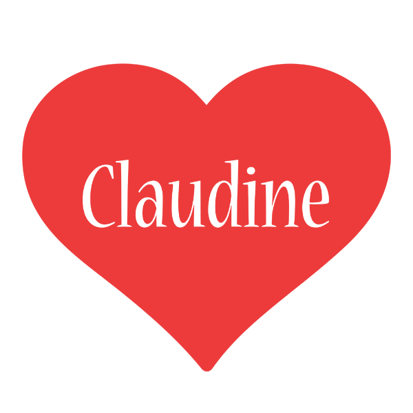 Claudine love logo
