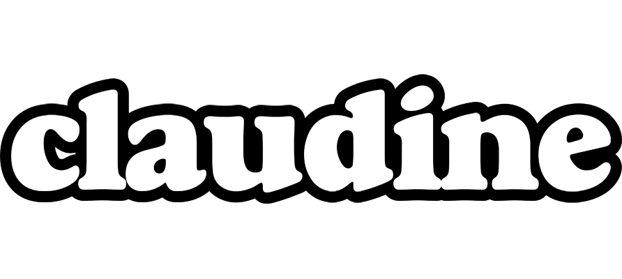 Claudine panda logo
