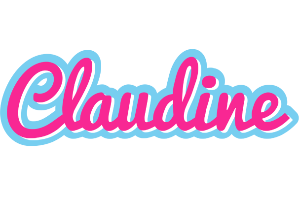 Claudine popstar logo