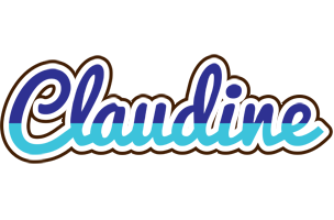 Claudine raining logo