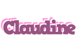 Claudine relaxing logo