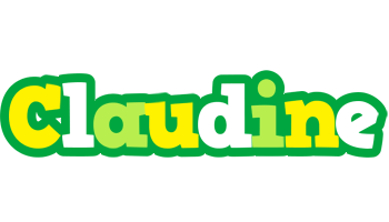 Claudine soccer logo