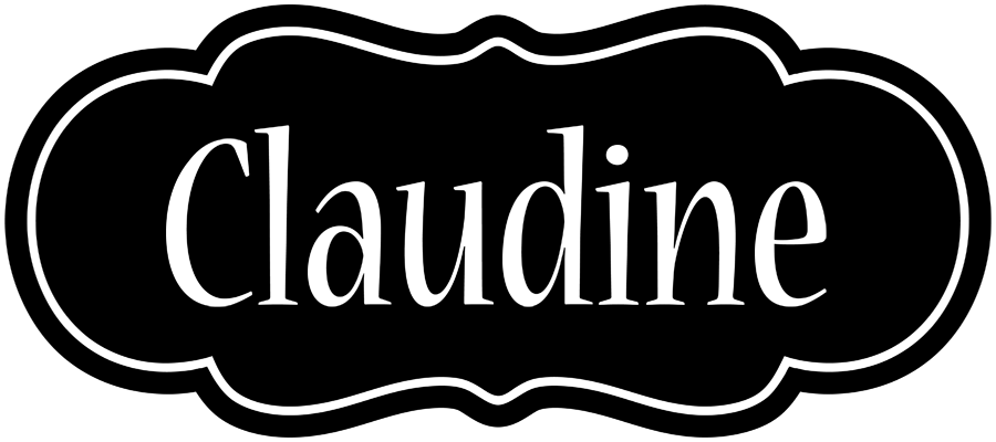 Claudine welcome logo