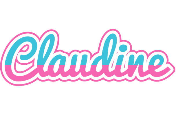 Claudine woman logo