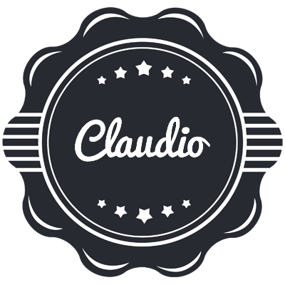 Claudio badge logo