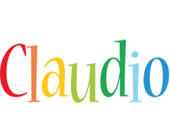 Claudio birthday logo