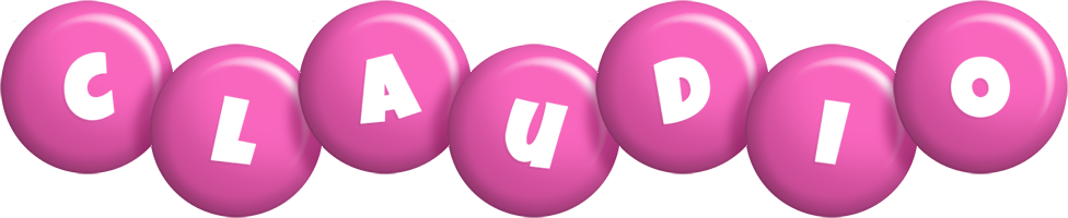 Claudio candy-pink logo