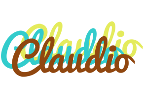 Claudio cupcake logo