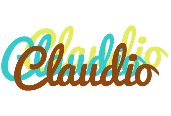 Claudio cupcake logo