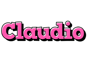 Claudio girlish logo