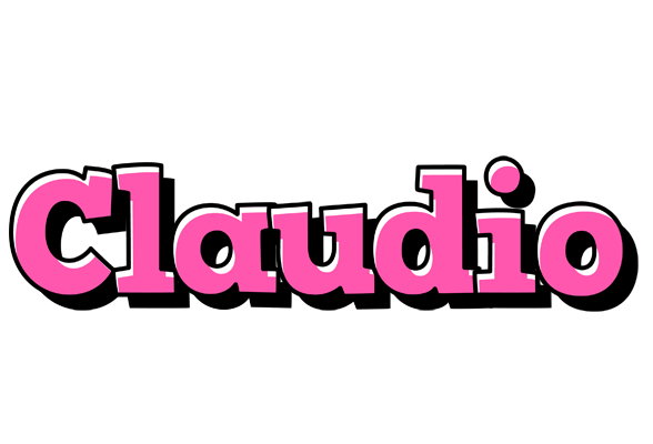 Claudio girlish logo
