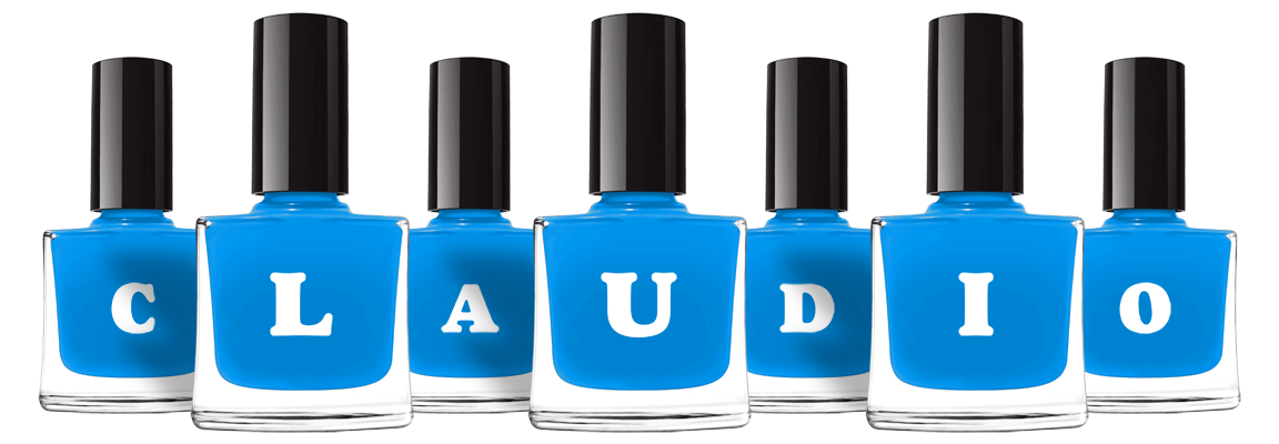 Claudio glossy logo