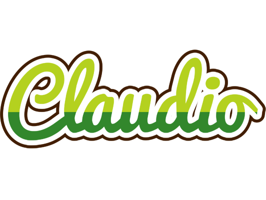 Claudio golfing logo