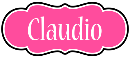 Claudio invitation logo