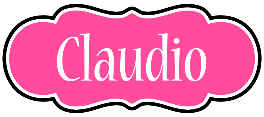Claudio invitation logo