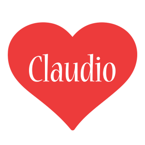 Claudio love logo