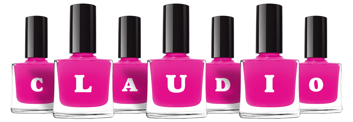 Claudio nails logo