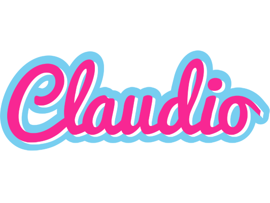 Claudio popstar logo