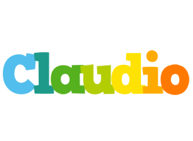 Claudio rainbows logo