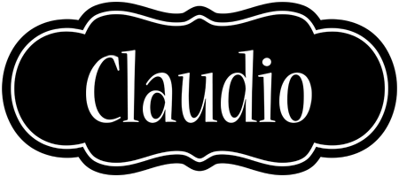 Claudio welcome logo