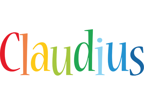 Claudius birthday logo