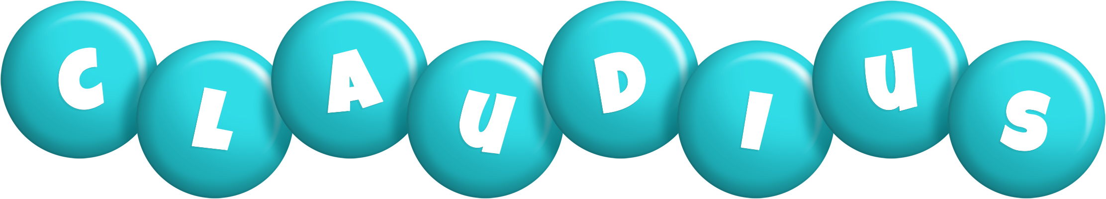 Claudius candy-azur logo