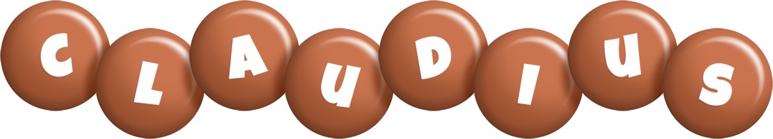 Claudius candy-brown logo