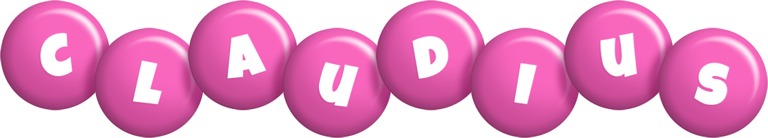 Claudius candy-pink logo