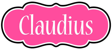 Claudius invitation logo