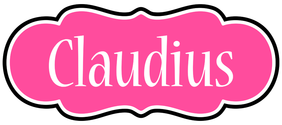 Claudius invitation logo