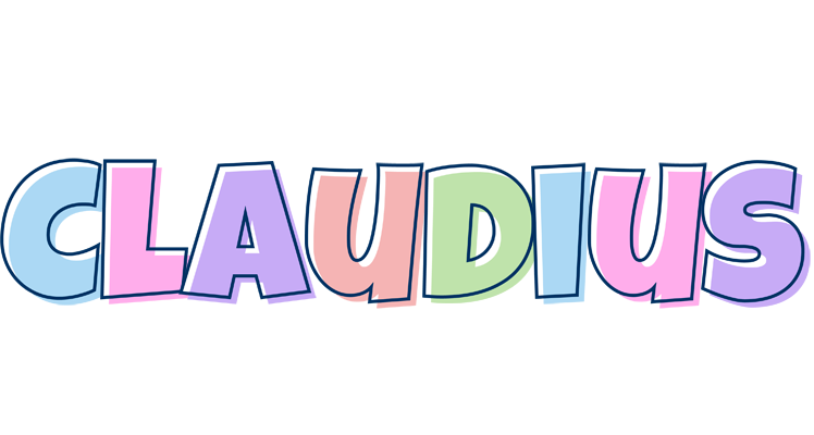 Claudius pastel logo