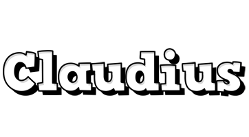 Claudius snowing logo