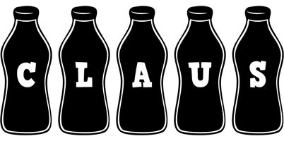 Claus bottle logo