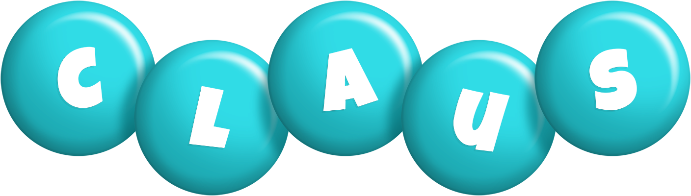 Claus candy-azur logo