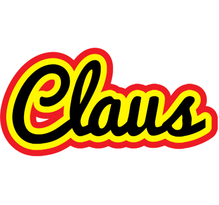 Claus flaming logo