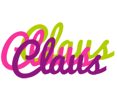 Claus flowers logo