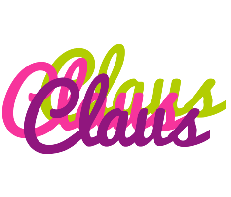 Claus flowers logo