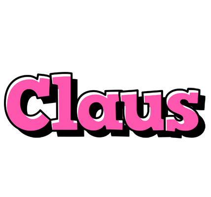 Claus girlish logo