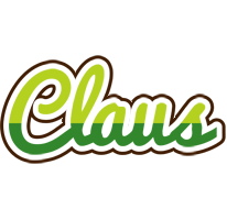 Claus golfing logo