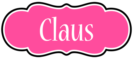 Claus invitation logo