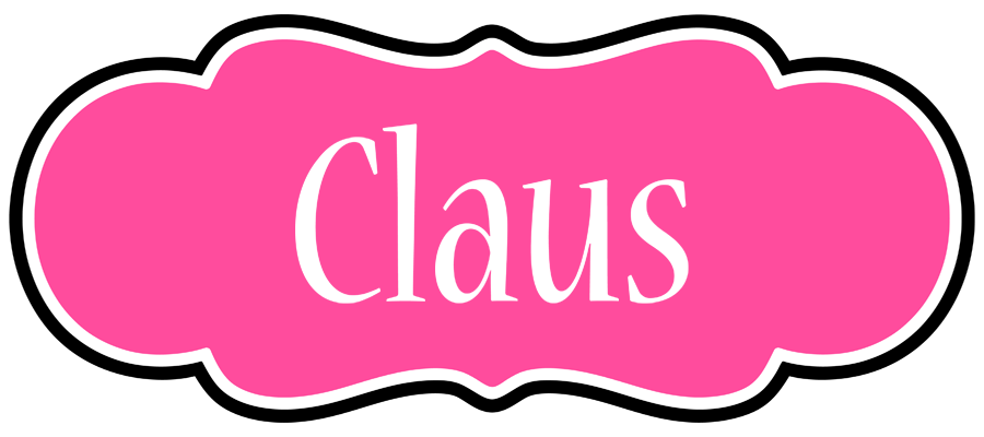Claus invitation logo