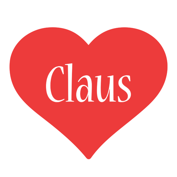 Claus love logo
