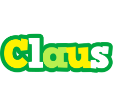 Claus soccer logo