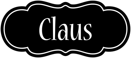 Claus welcome logo