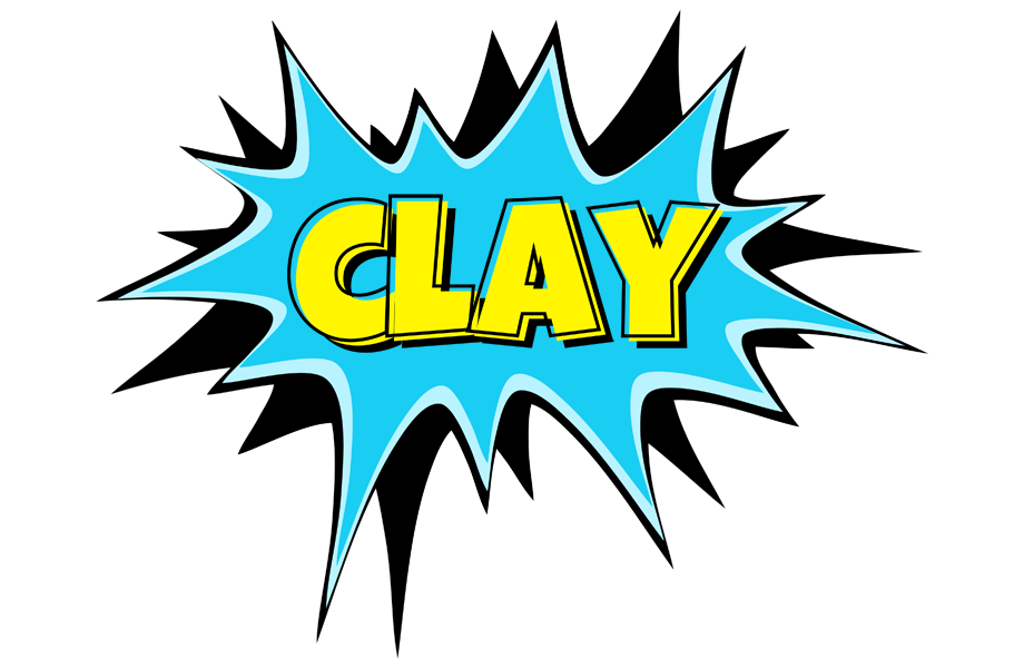 Clay amazing logo