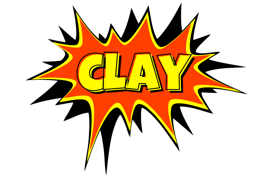 Clay bazinga logo