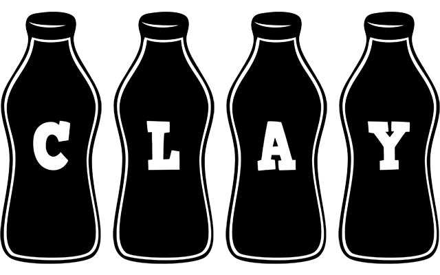 Clay bottle logo