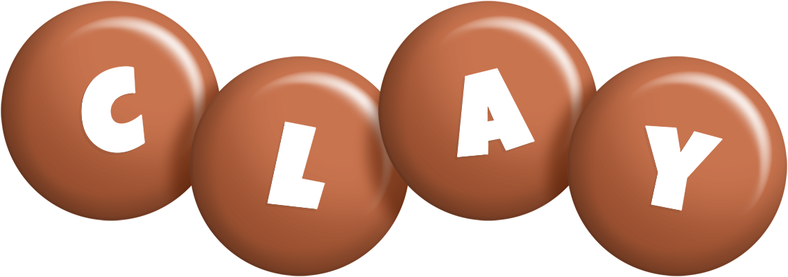 Clay candy-brown logo