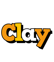 Clay cartoon logo