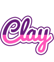 Clay cheerful logo